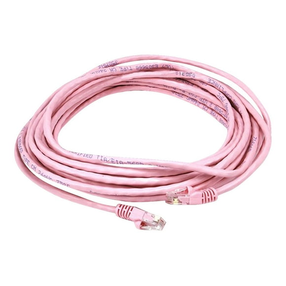 50 Foot Color:Pink Snagless/Molded Boot SONOVIN Cat5e Pink Ethernet Patch Cable 50 Foot Color:Pink Snagless/Molded Boot SONOVIN Cat5e Pink Ethernet Patch Cable